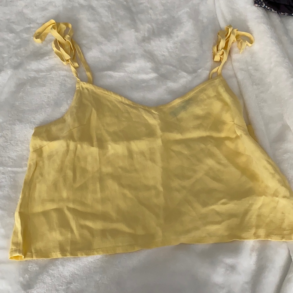 Yellow Tie Top